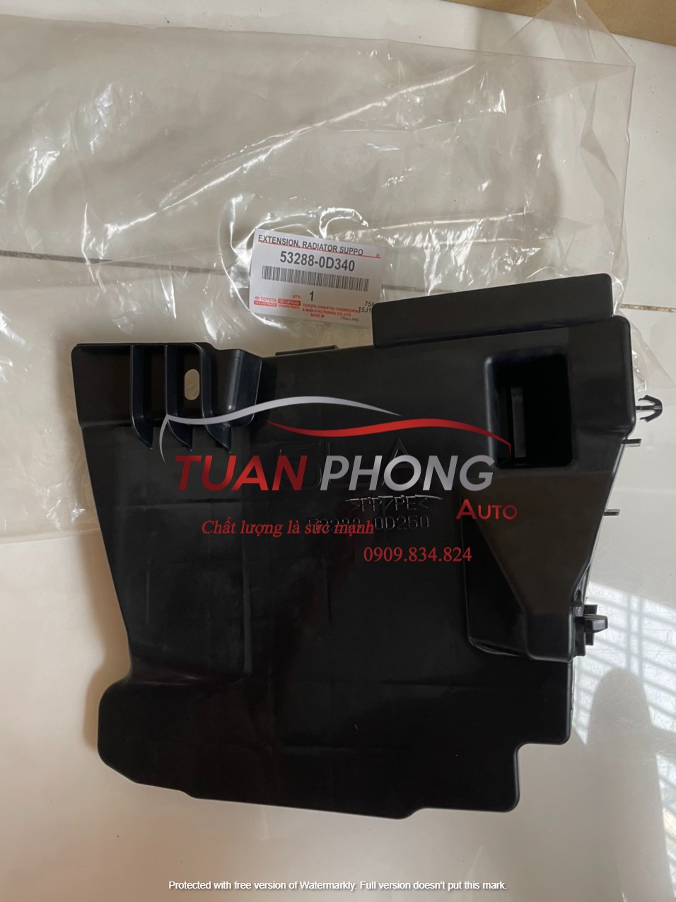 Hướng Gió Két Nước Dưới Trái TOYOTA  VIOS 2014-2020-53288-0D340